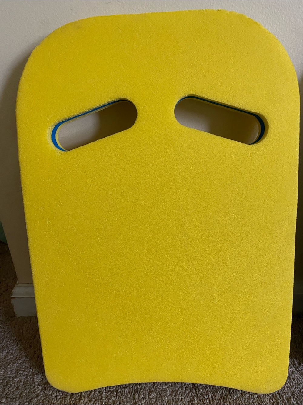Yellow Foam Swim Kickboard